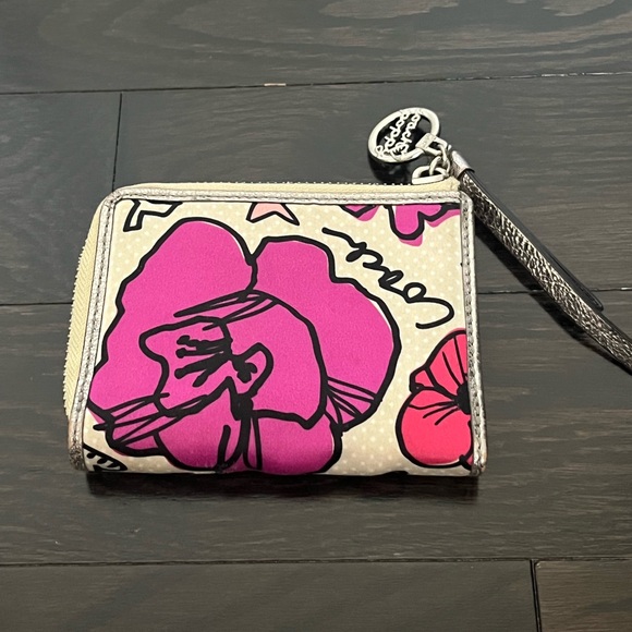 Coach poppy vintage Y2K floral wallet - Picture 2 of 8